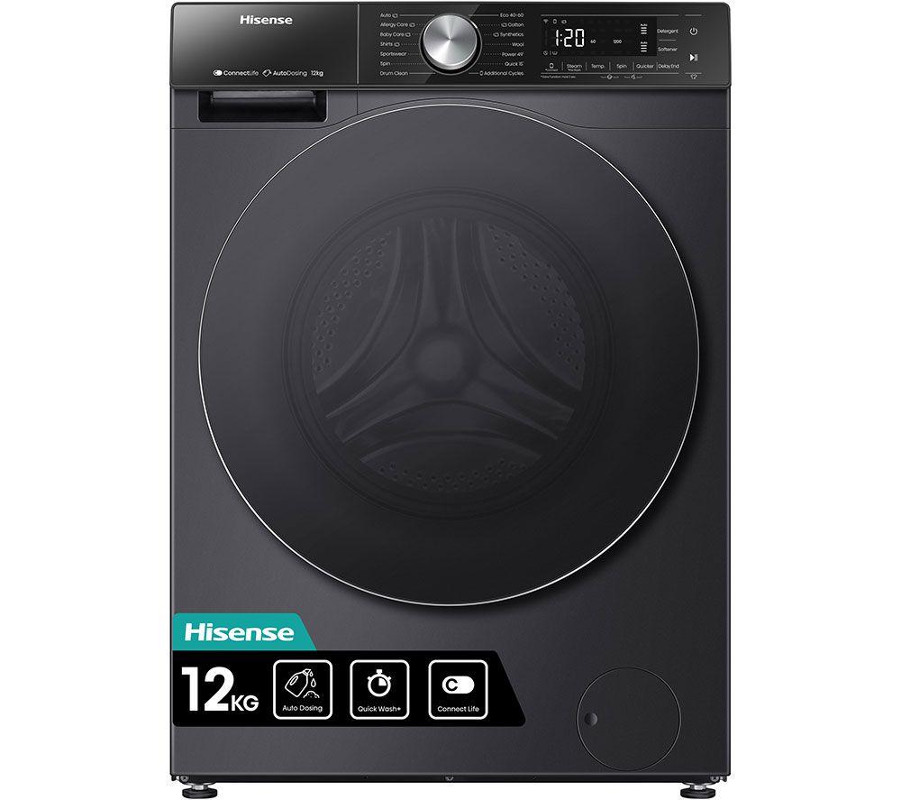 Hisense 5S Series WF5S1245BB 12kg Auto Dosing Washing Machine