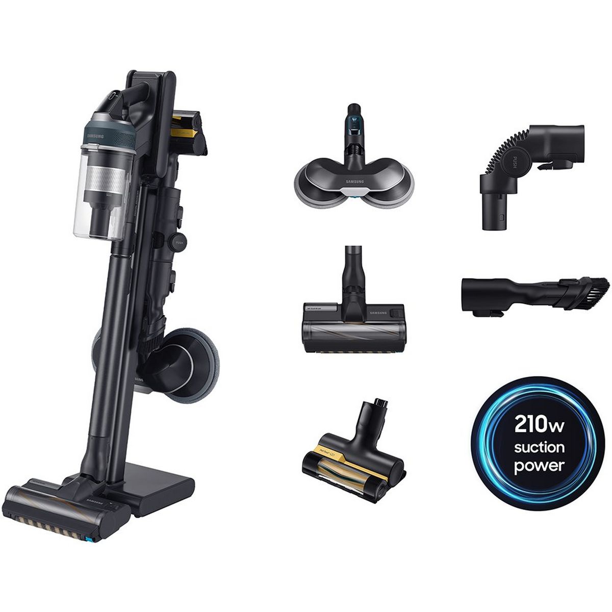 Samsung Jet 95 Pro VS20C9547TB Cordless Vacuum, 210 W