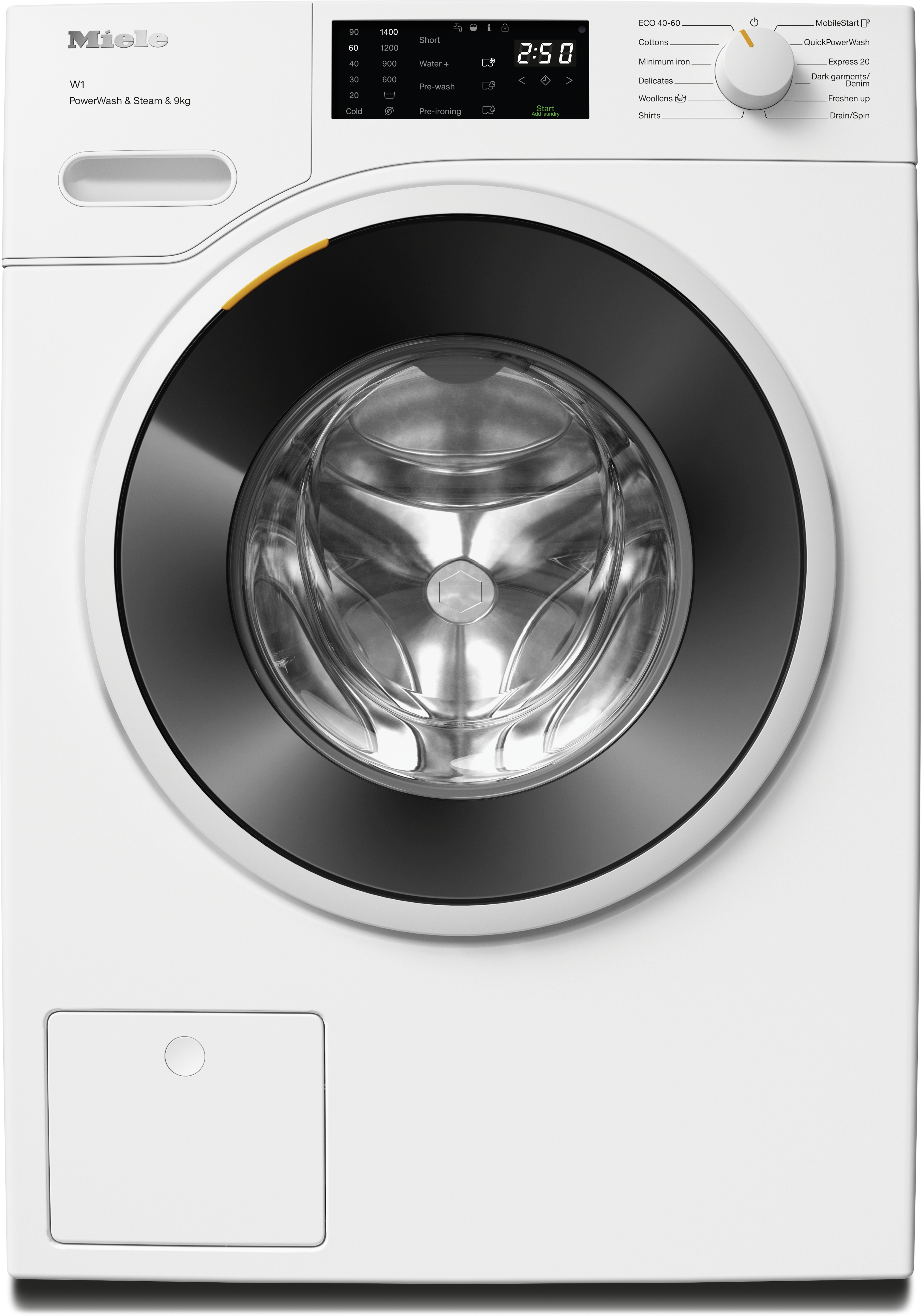 Miele WWD380 WCS PWash & Steam 9kg Washing Machine