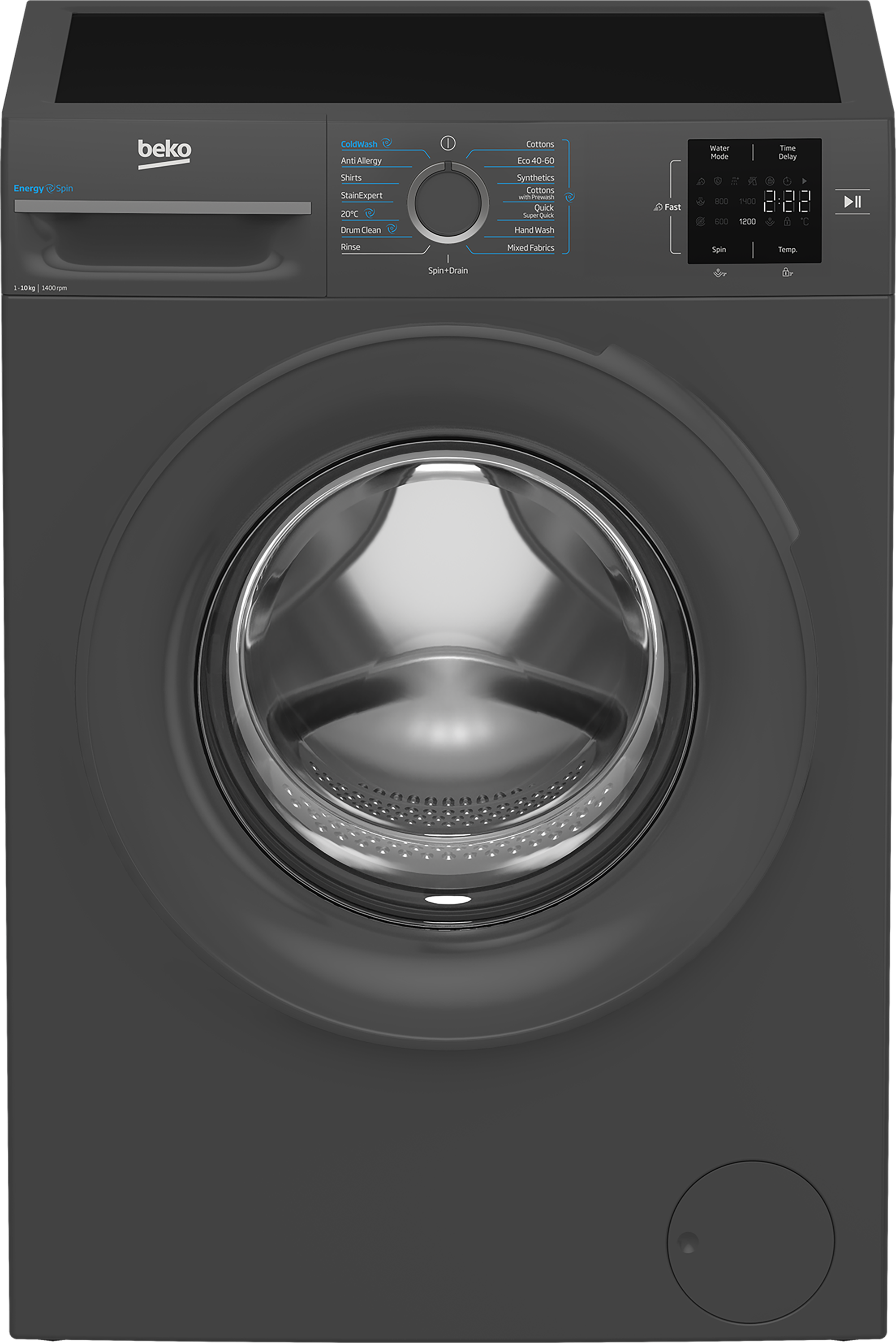 Beko EnergySpin BM3WT31041A 10kg 1400 Spin Washing Machine