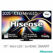 Hisense 75U8QTUK 75" 4K Mini LED Smart TV