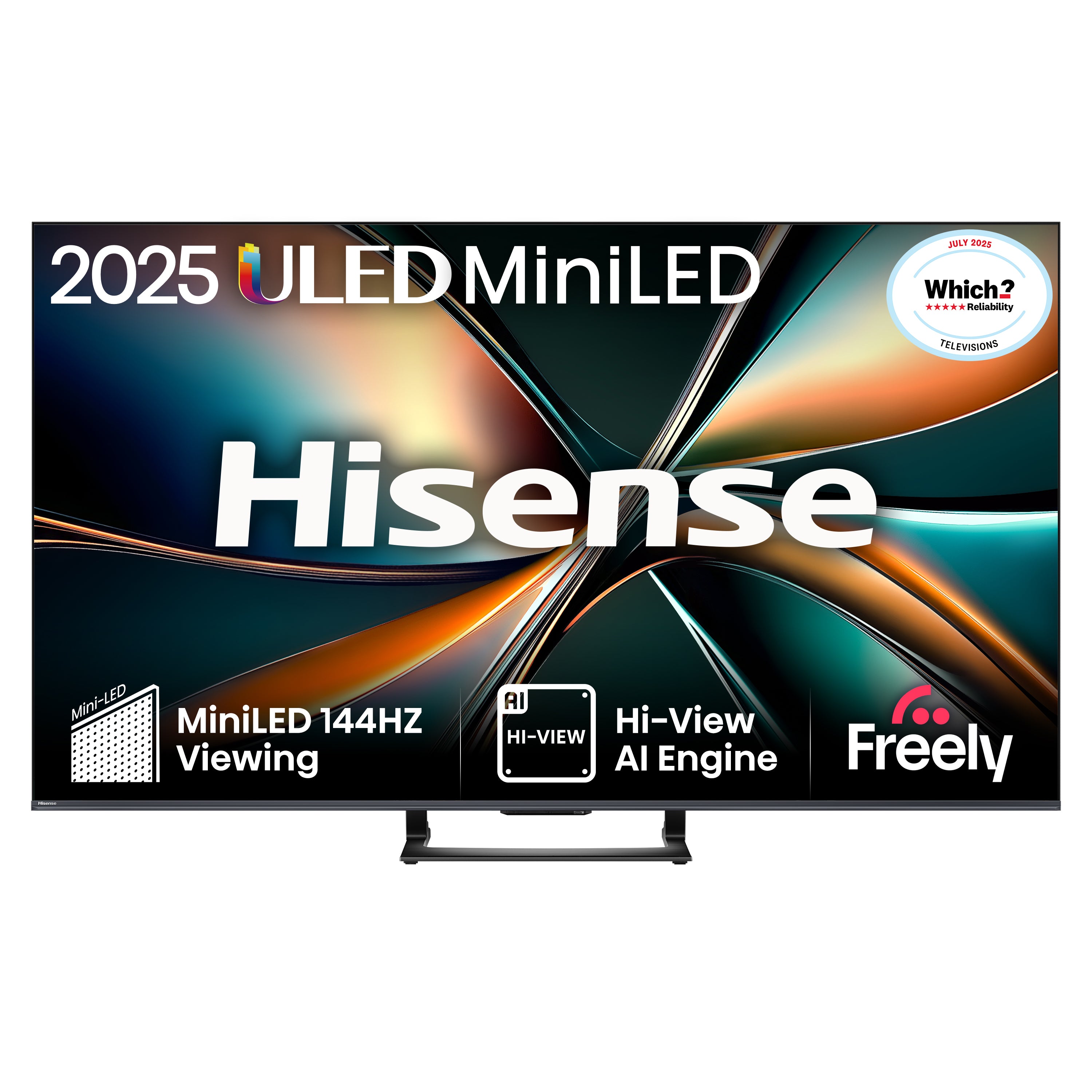 Hisense 75U7QTUK 75" 4K Mini LED Smart TV