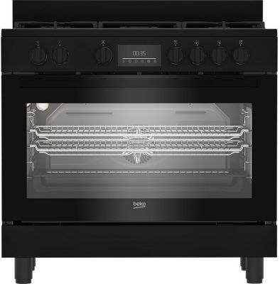 Piano de cuisson gaz Beko BGM11226EB 90 cm