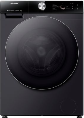 Lave-linge hublot Hisense WF7S1247BB 12 kg dosage automatique
