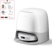 Roborock Qrevo Curv 2 ProX — robot aspirateur laveur avec station