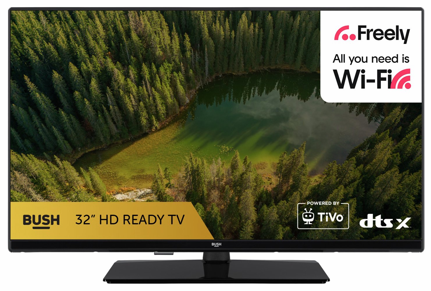 Bush 32 Inch 32HT25CB Smart HD Ready HDR LED TV