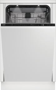 Beko BDIS38040Q Slimline Integrated Dishwasher 45cm 10 Place