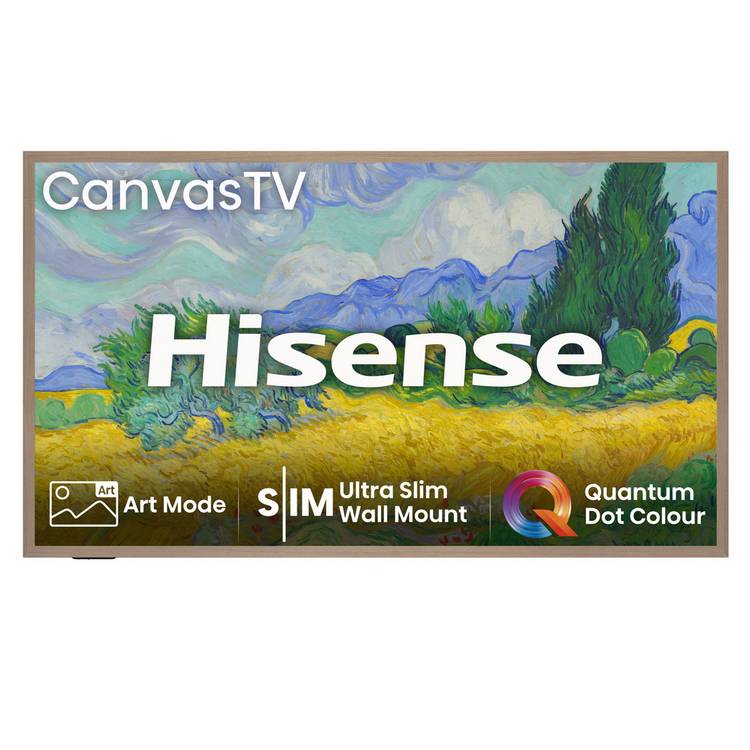 Hisense 65S7NQTUK 65 Inch 4K QLED Canvas TV