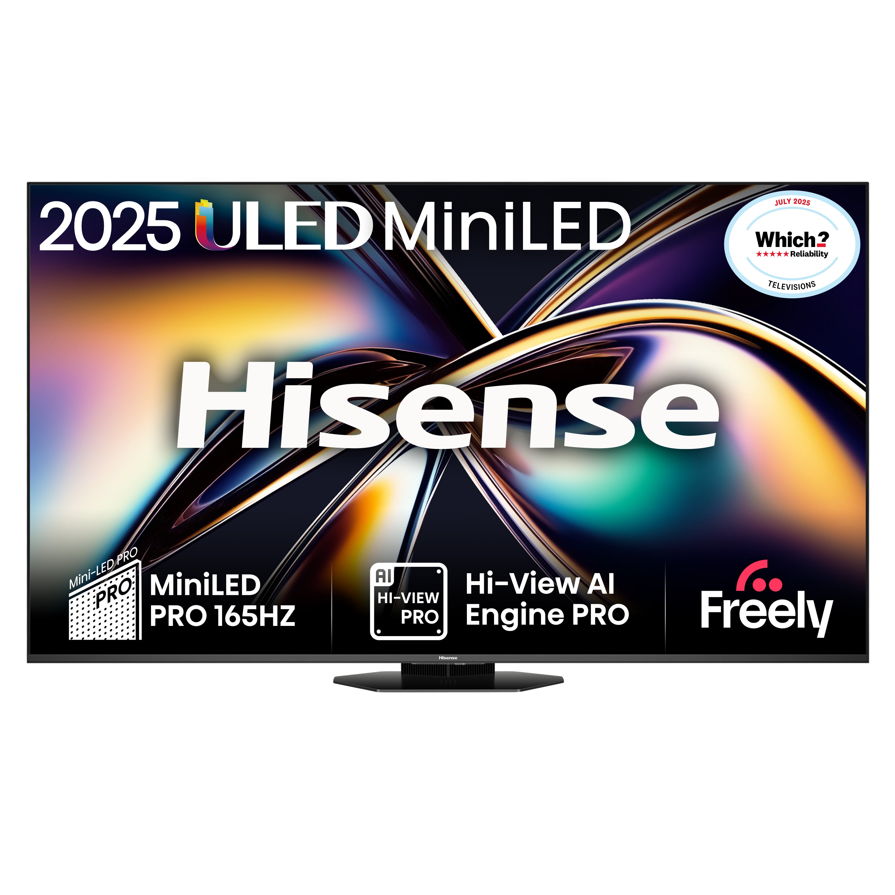 Hisense 55U8QTUK 55" 4K Mini LED Smart TV