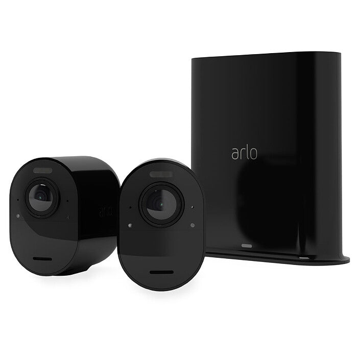 Arlo Ultra 2 — kit de sécurité 2 caméras 4K avec SmartHub (VMS5240B)