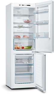 Bosch KGN36VWED Série 4 Réfrigérateur combiné pose libre 186 x 60 cm Blanc