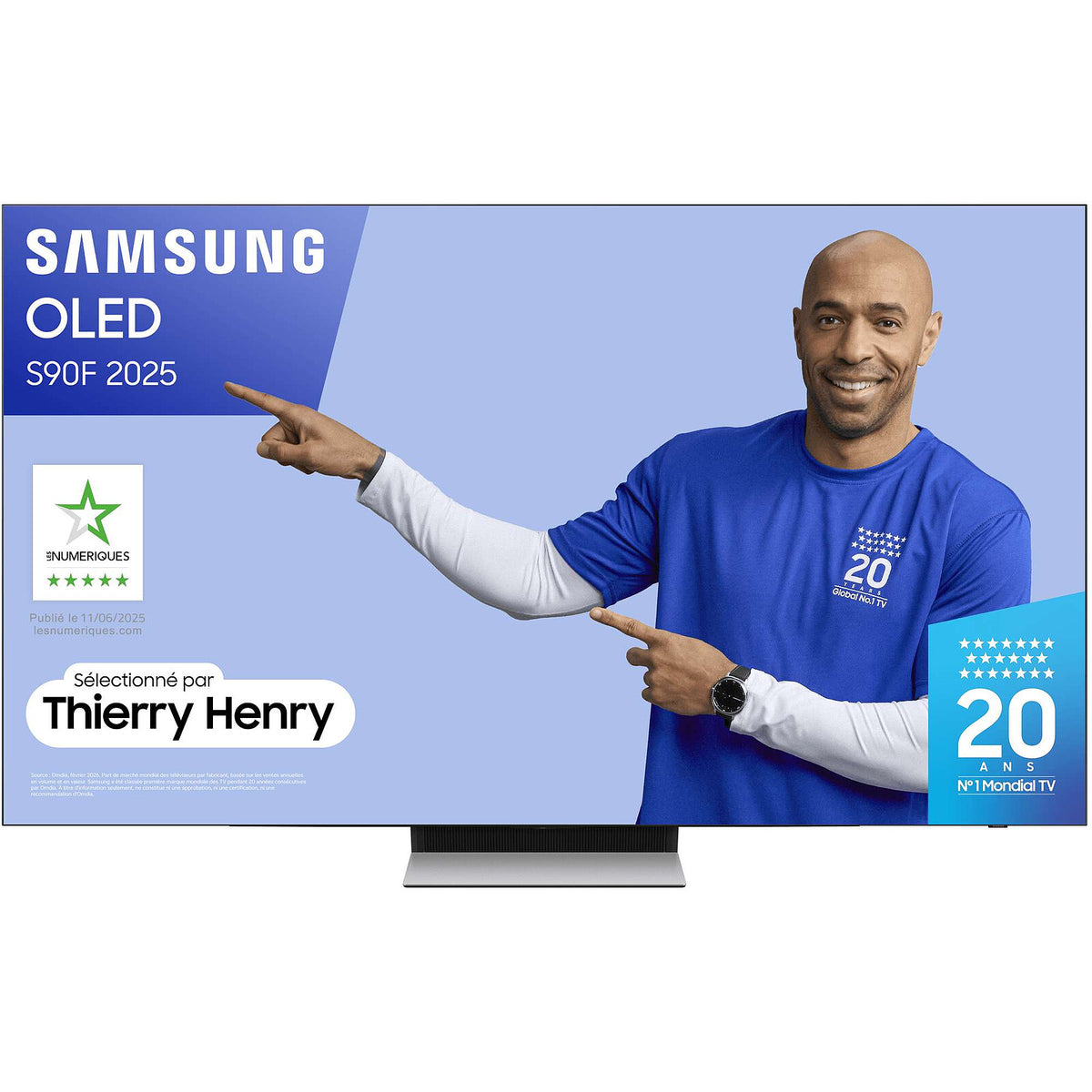 Samsung OLED TQ65S90F — Téléviseur OLED 4K 65" (165 cm)
