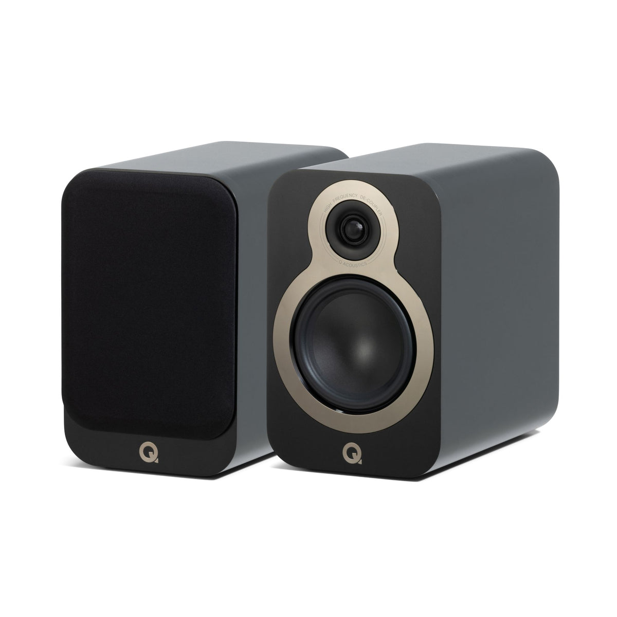 Q Acoustics 3030c Bookshelf Speakers (Pair), Black