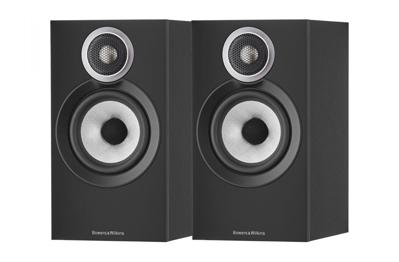 Bowers & Wilkins 607 S3 Bookshelf Speakers (Pair), Black