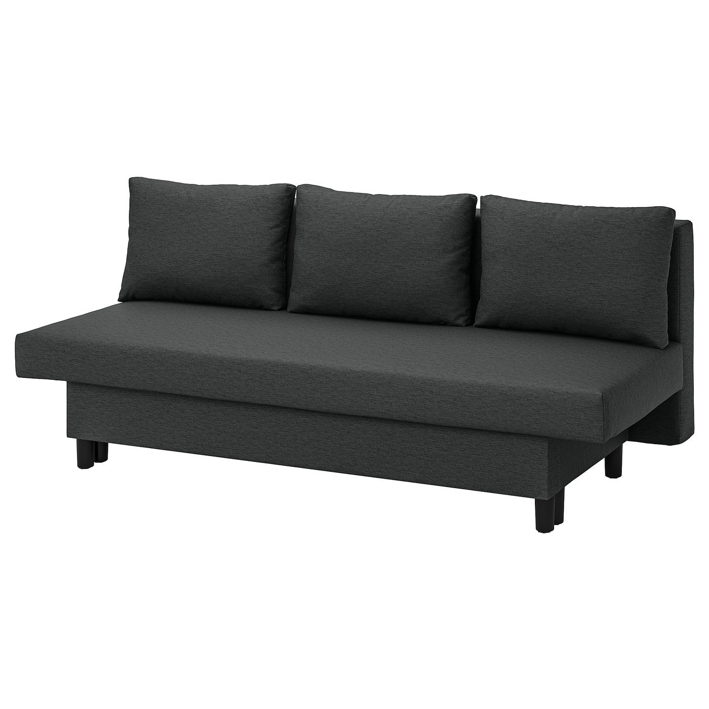 Canapé convertible 3 places IKEA ÄLVDALEN Knisa gris foncé