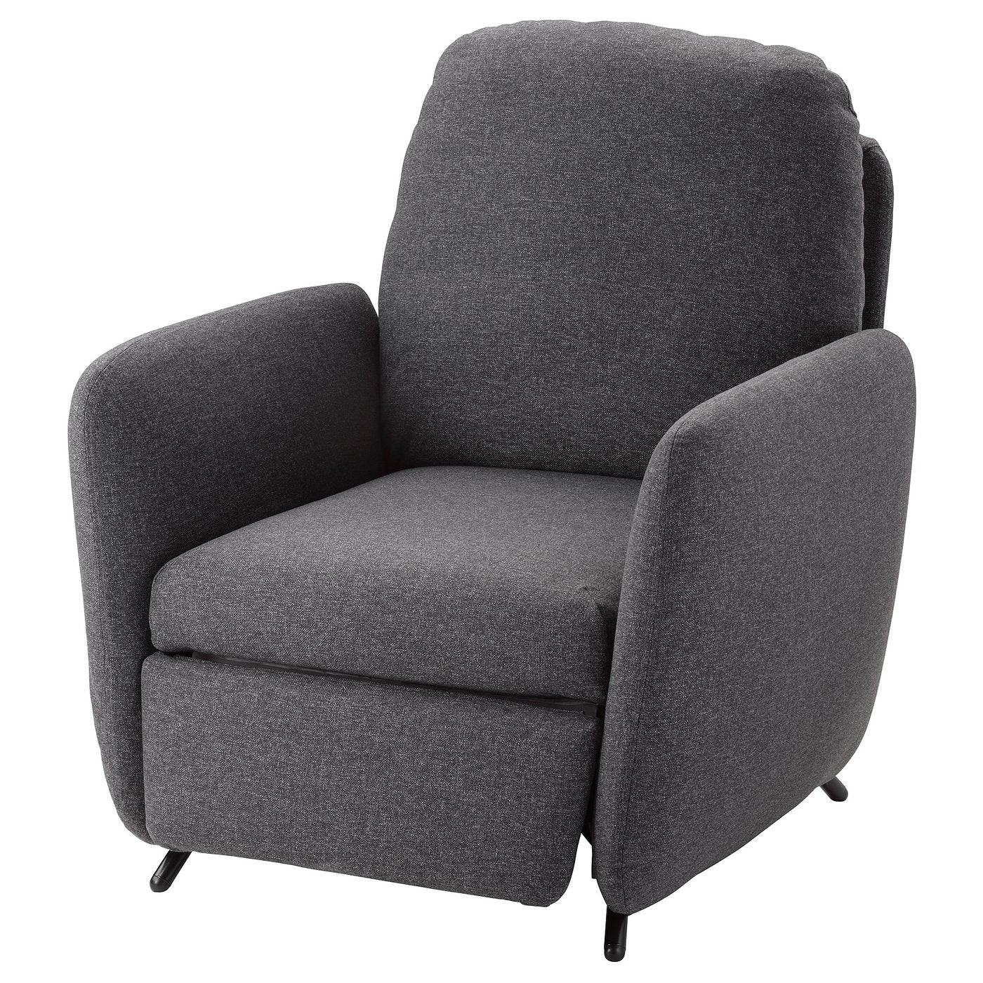 IKEA EKOLSUND Fauteuil confort, Gunnared gris foncé