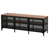 IKEA FJÄLLBO – Banc TV, noir, 150x36x54 cm