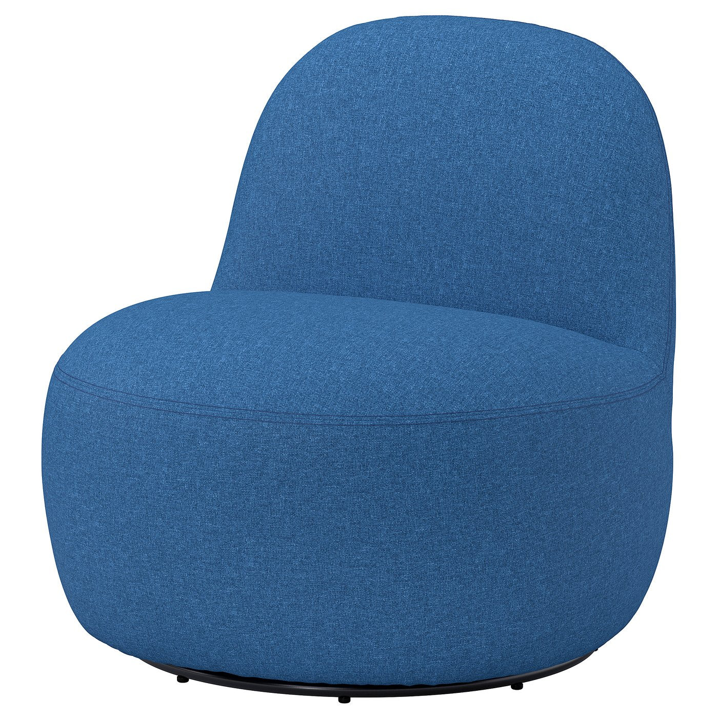 Fauteuil pivotant IKEA LILLESÄTER Gunnared bleu foncé