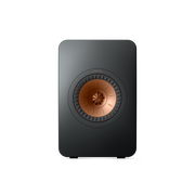 KEF LS50 Meta Bookshelf Speakers (Pair), Carbon Black