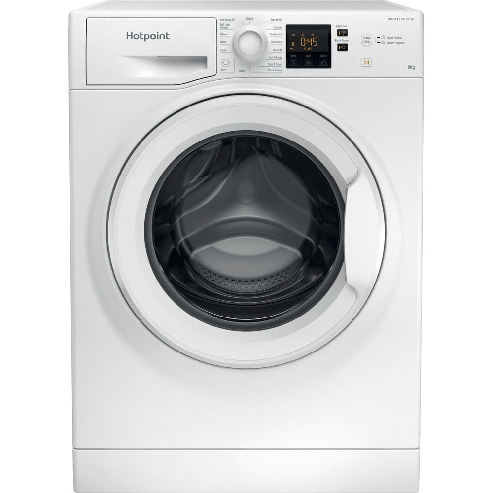 Hotpoint NSWR 846 WK UK 8kg 1400 Spin Washing Machine