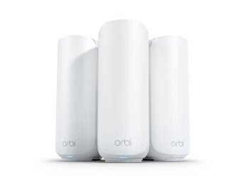 NETGEAR Orbi RBE373 Wi-Fi 7 Mesh System, 3-Pack