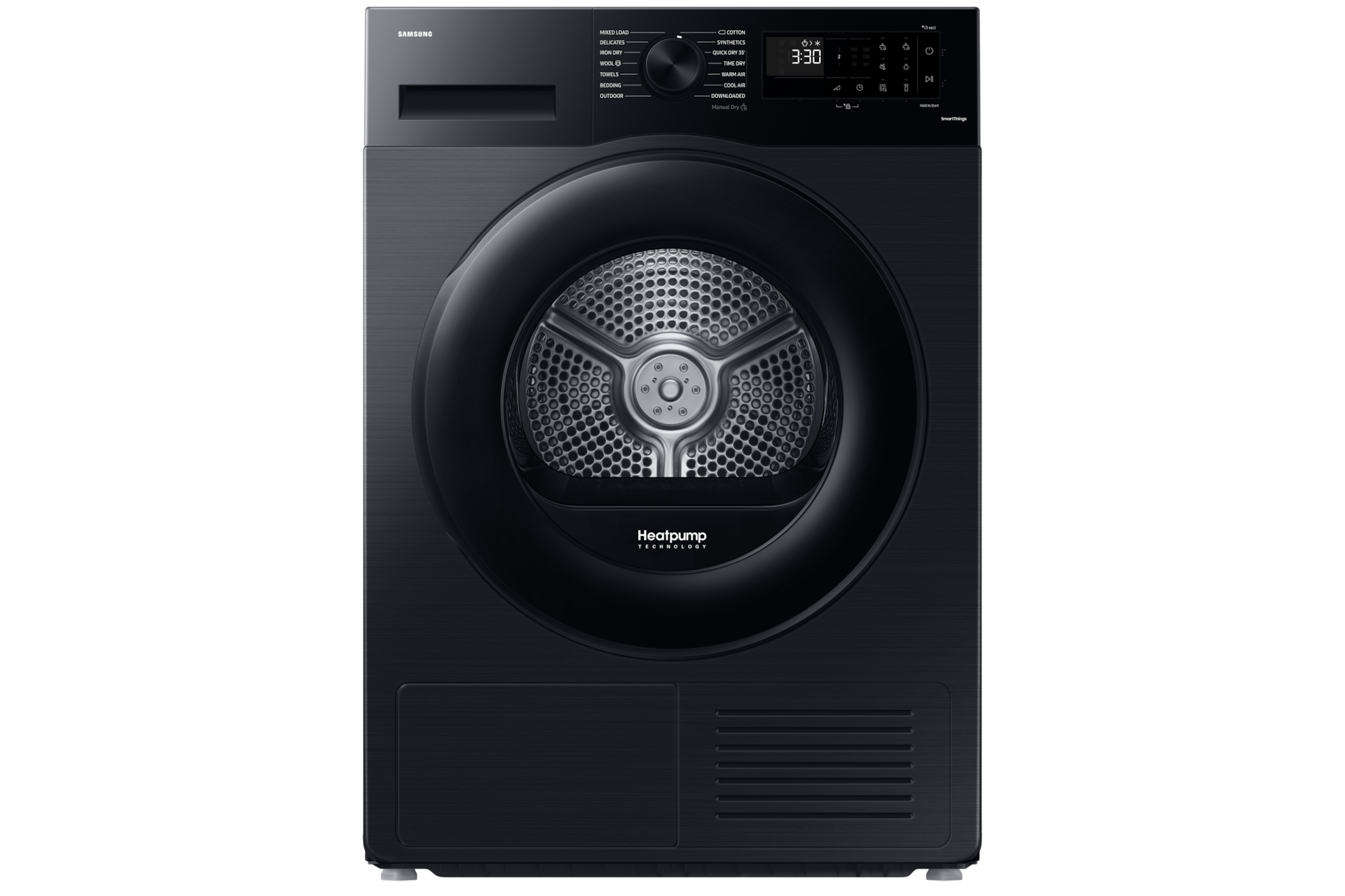 Samsung DV90CGC0A0ABEU 9kg Heat Pump Tumble Dryer, Black