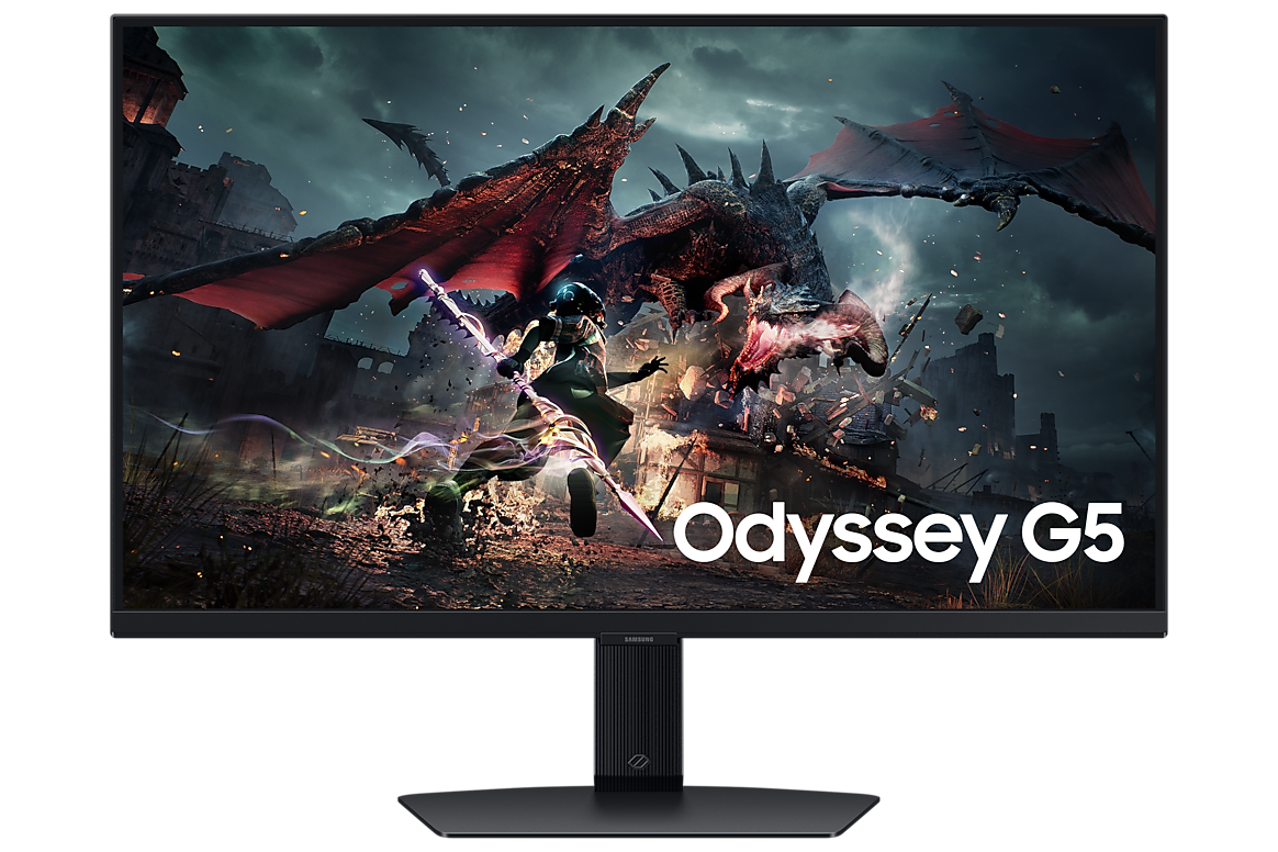 Samsung Odyssey G5 27" Quad HD IPS 180Hz Gaming Monitor