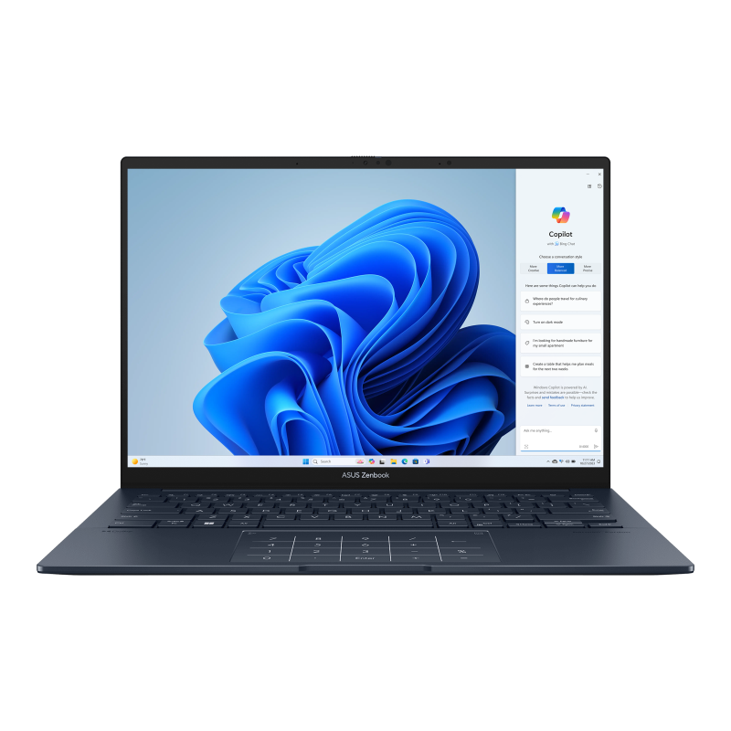 ASUS Zenbook 14 OLED, Core Ultra 9, 1TB SSD, Ponder Blue